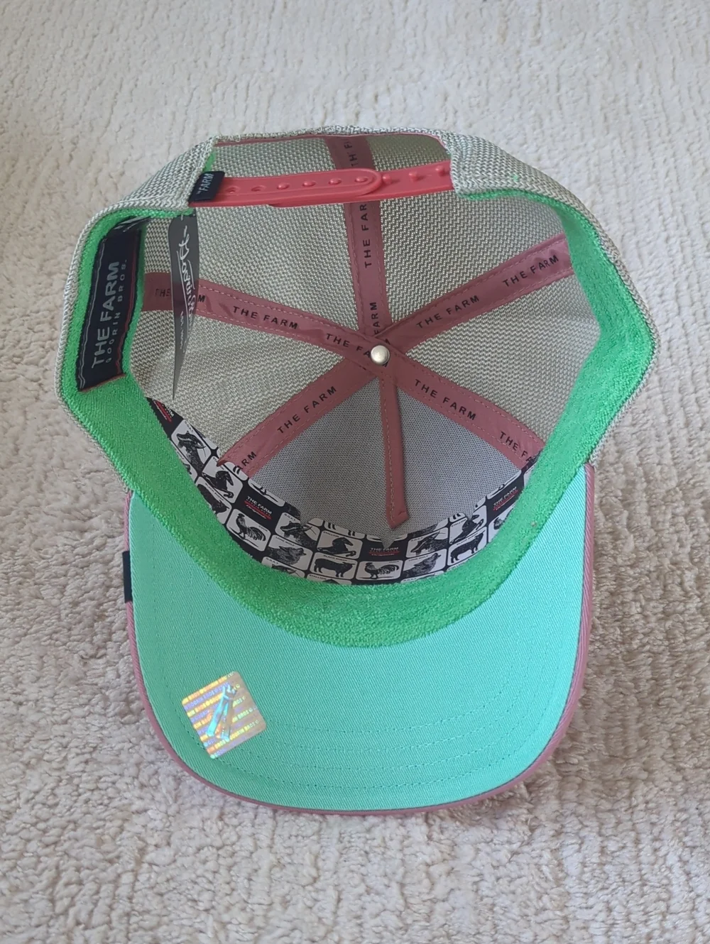 Goorin Bros Pink Panther Animal Farm Snapback Trucker Hat